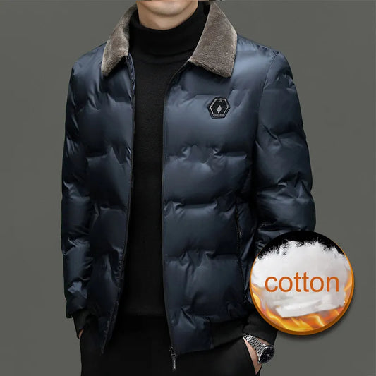 Men Jacket Jacket 2024 New Solid Clothes L-5XL Coat